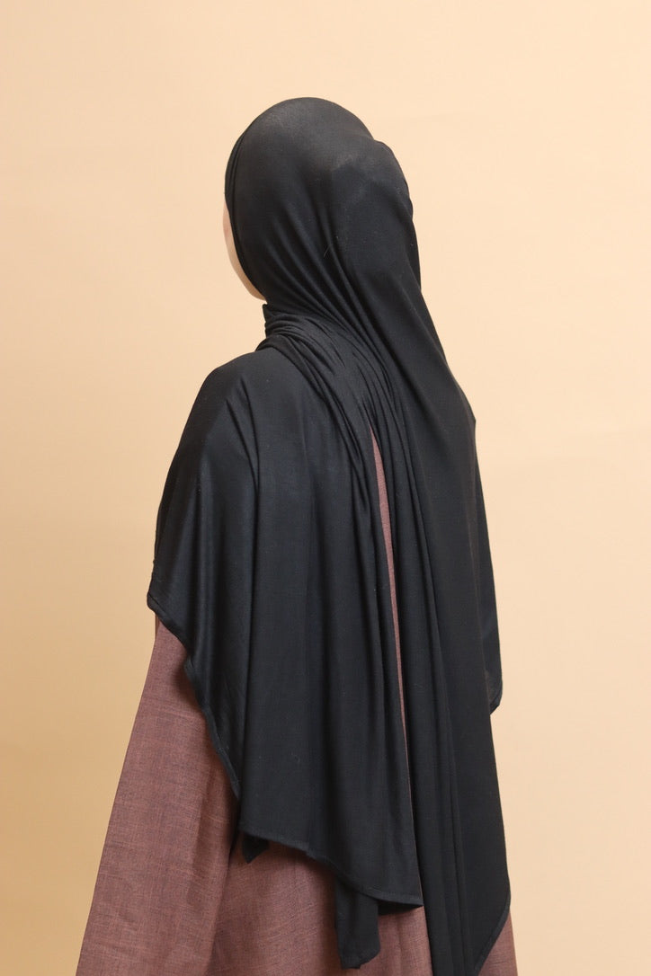 Jet Black Hidayah Hijab