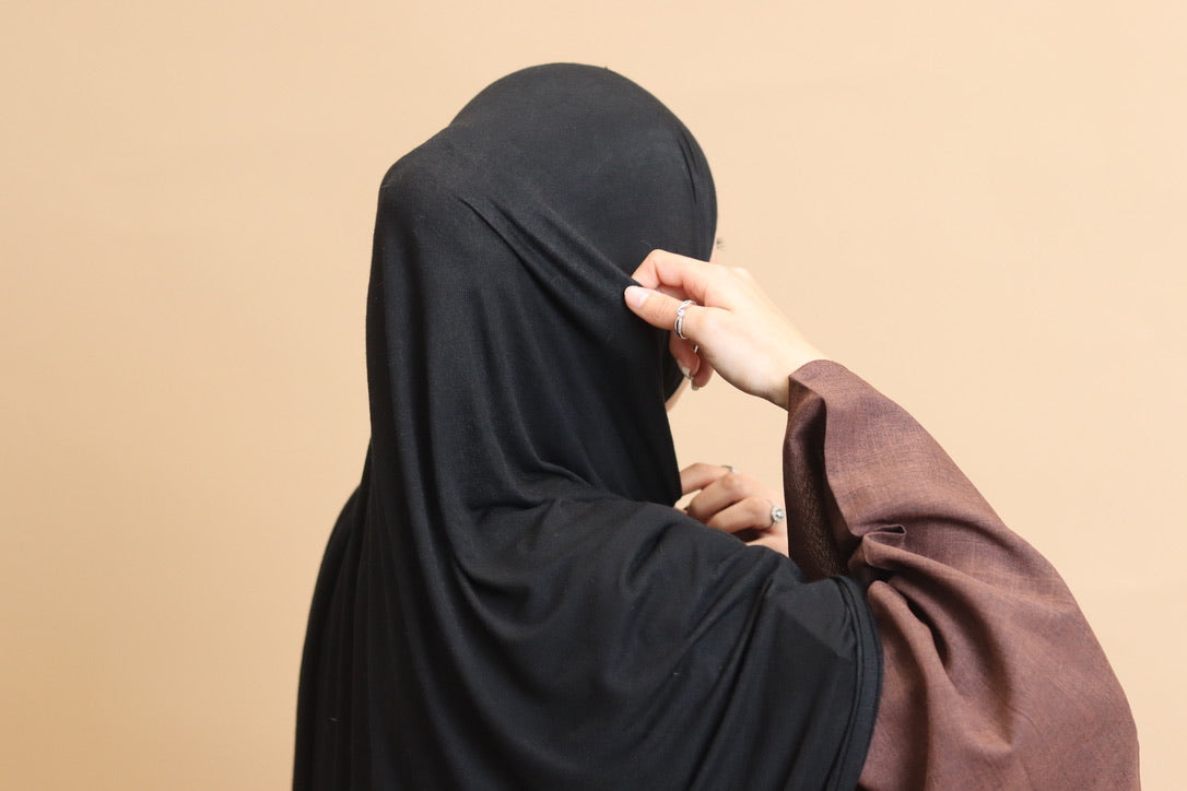 Jet Black Hidayah Hijab