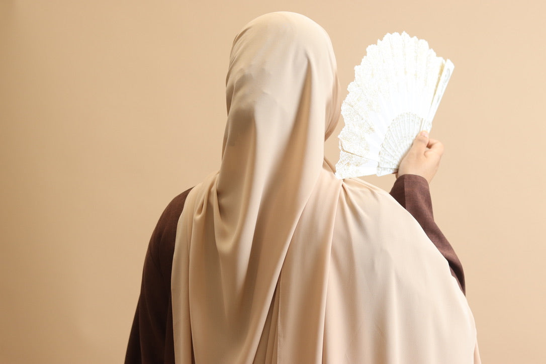 Desert Beige - Premium Chiffon