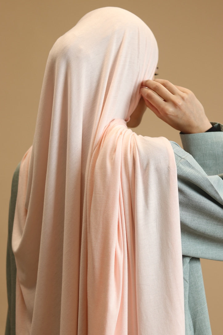 Peach Pastel Hidayah Hijab