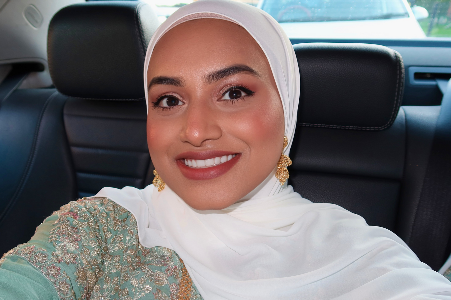 Milk White - Premium Chiffon