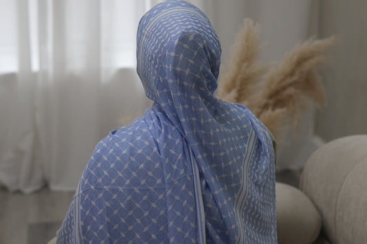 Keffiyeh Modal - Sky