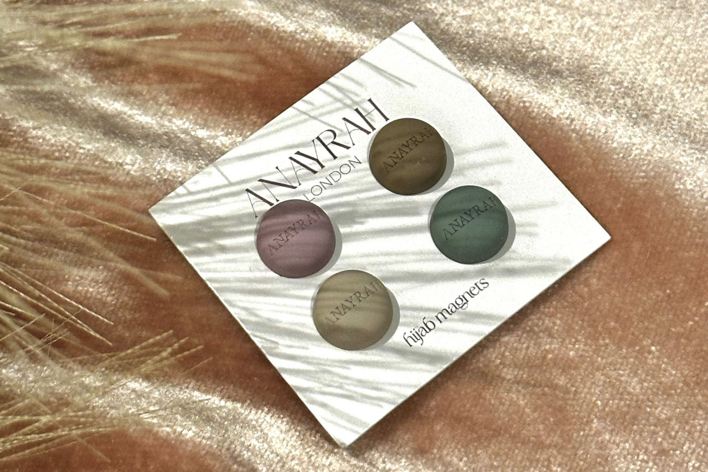 No-Snag Hijab Magnets (set of 4)