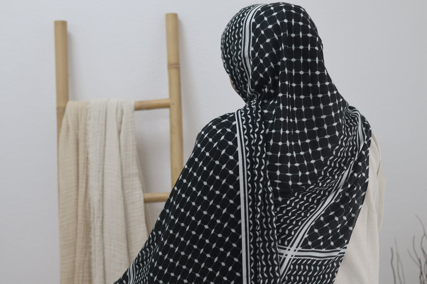 Keffiyeh Modal - Black