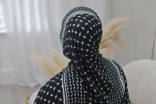 Keffiyeh Modal - Black